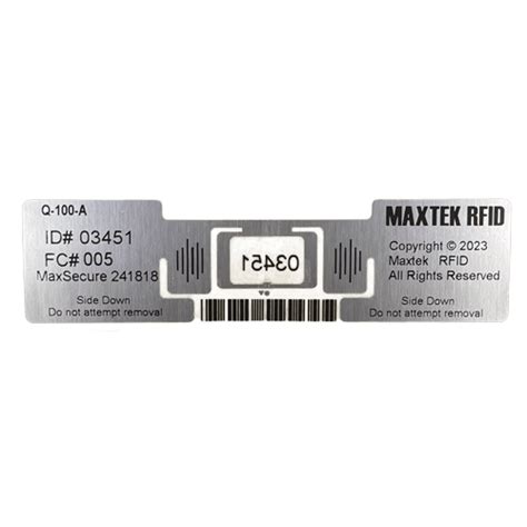 maxtek rfid tags headlight|MAXTEK RFID Q.